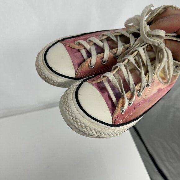 Converse Chuck Taylor 8 All Star High Top Sneaker Sunset Watercolor Pink 551629C - Picture 16 of 16